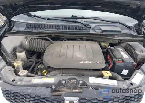 2012 Dodge Grand Caravan Se/Avp z USA, uszkodzony, nr VIN 2C4RDGBG9CR323519